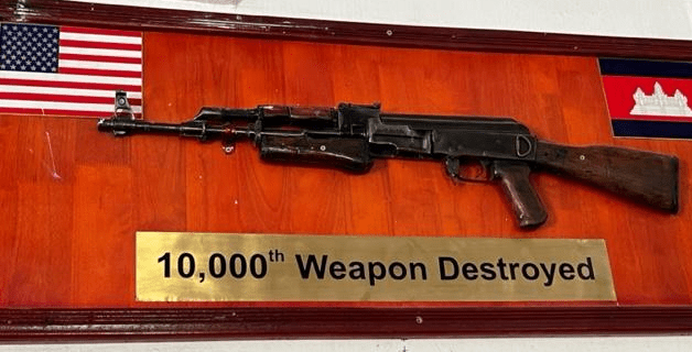 RCAF CAVR 10000th weapon destroyed